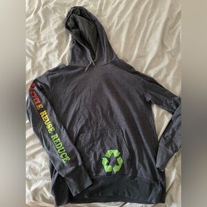 Chaser Dark Gray Eco-Friendly Hoodie